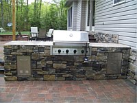 Patio With Outdoor Kitchen